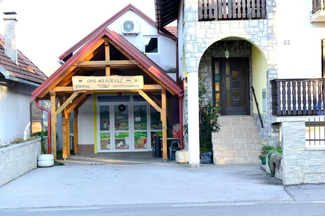 Apartmani Miscevic Josipdol Bagian luar foto